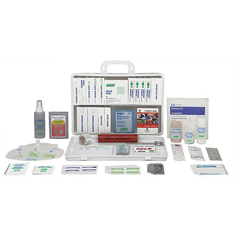 Workplace/Office Standard, 36 Unit, Plastic Box First Aid Kit