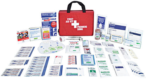 Nylon Briefcase First Aid Kit, #16 - Soft Pack