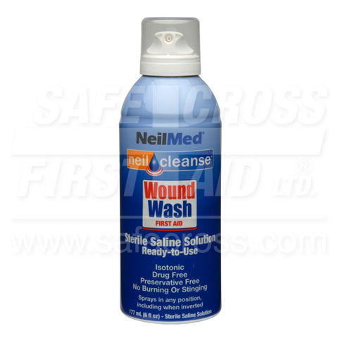 NeilMed Sterile Wound Wash Saline Spray - 177 mL