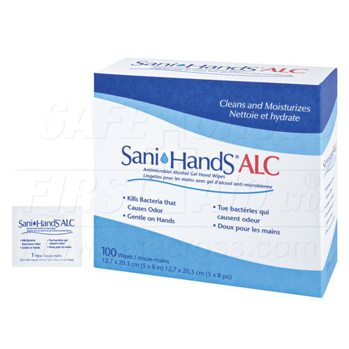 Sani-Hands Alcohol Gel Hand Towelettes