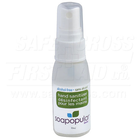 Soapopular, Hand Sanitizer, 30 mL Spray Pump