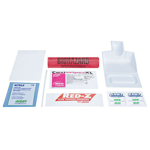 Biohazard Clean-Up Spill Kit, Standard