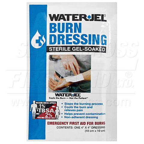 Water-Jel, Burn Dressing, 10.2 x 10.2 cm