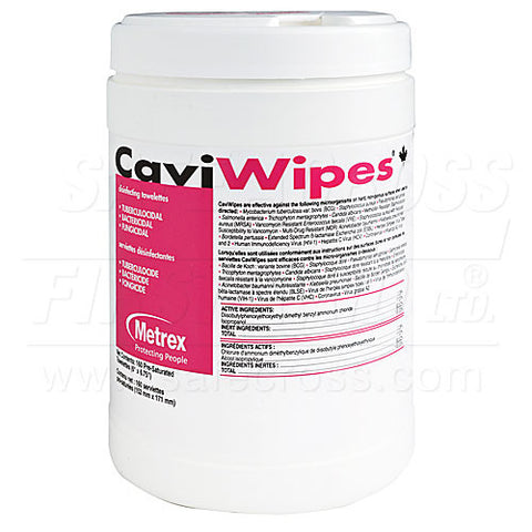 Caviwipes, Surface Disinfectant/Cleaner, Canister