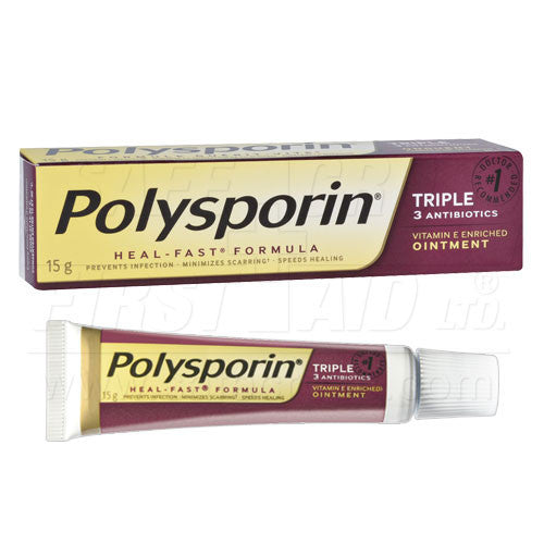 Polysporin, Triple Antibiotic Ointment, 15 g