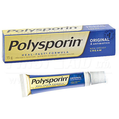 Polysporin, Antibiotic Cream, 15 g
