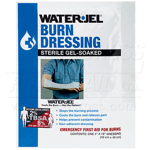 Water-Jel, Burn Dressing, 10.2 x 40.6 cm