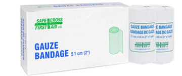 Gauze Bandage Roll, 5.1 cm x 4.6 m, 2/Unit Box