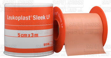 Leukoplast, Plastic Waterproof Tape, 5.1 cm x 3 m, Spooled