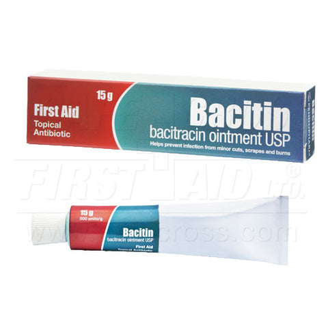 Bacitin, Antibiotic Ointment, 15 g