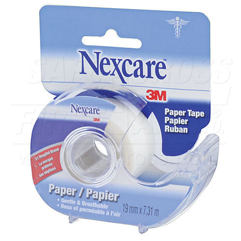 Micropore, Surgical Paper Tape, w/Dispenser, 1.9 cm x 7.3 m ea