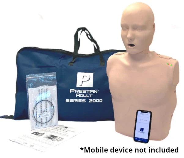 Prestan Professional Adult Series 2000 CPR Training Manikins 1 pack - Medium Skin