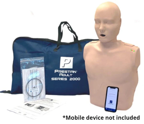 Prestan Professional Adult Series 2000 CPR Training Manikins 1 pack - Medium Skin