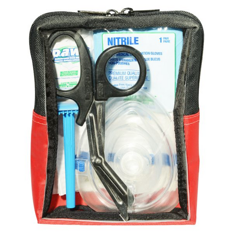 AED Fast Response Kit in Zippered Case (SKU: FRK-G)