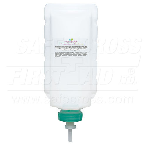 Soapopular, Antibacterial Refill Cartridge, 1 L For Item 06198
