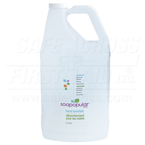 Soapopular, Hand Sanitizer, Foaming, 4 L Refill For Item 06227