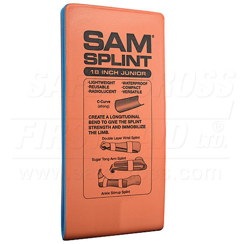 Sam Splint, 10.8 x 45.7 x 0.5 cm