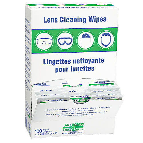 Lens Cleaning Towelettes - 100's