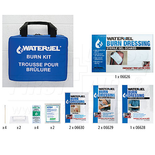 Water-Jel, Emergency Burn Kit, V