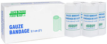 Gauze Bandage Roll, 5.1 cm x 4.6 m, 4/Unit Box