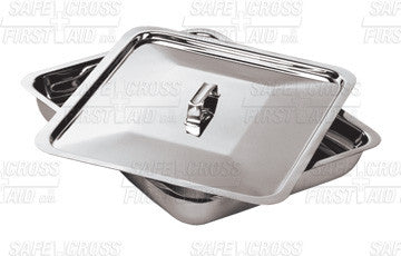 Instrument Tray with Cover - Stainless Steel