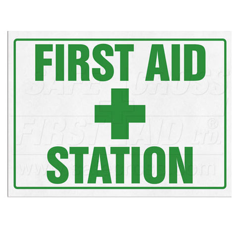 First Aid Station Signage