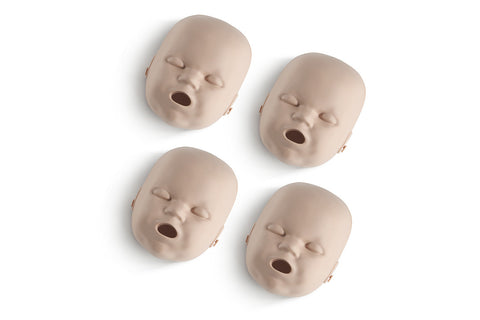 Prestan Infant Manikin Face Skin Replacements - 4 Pack - Mediu