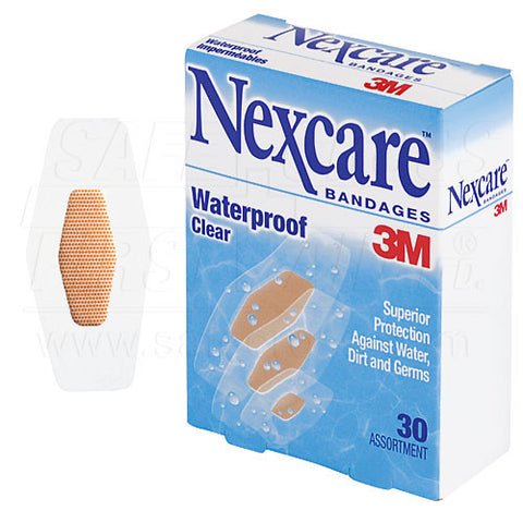 Nexcare Waterproof Bandages - Assorted 30's