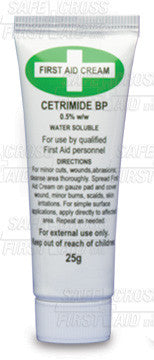 First Aid Cream, Cetrimide, 25 g, Tube